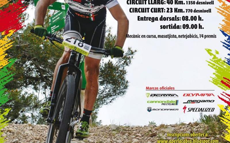Cursa de BTT a Tivissa "A per la cabra"
