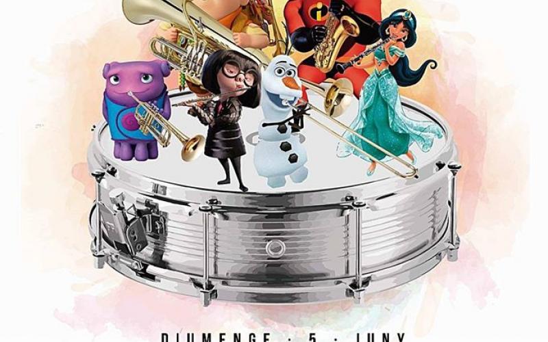 Concert de Banda Disney·Pixar Banda Clau de Vent i la Banda Juvenil Unió Musical de Tarragona