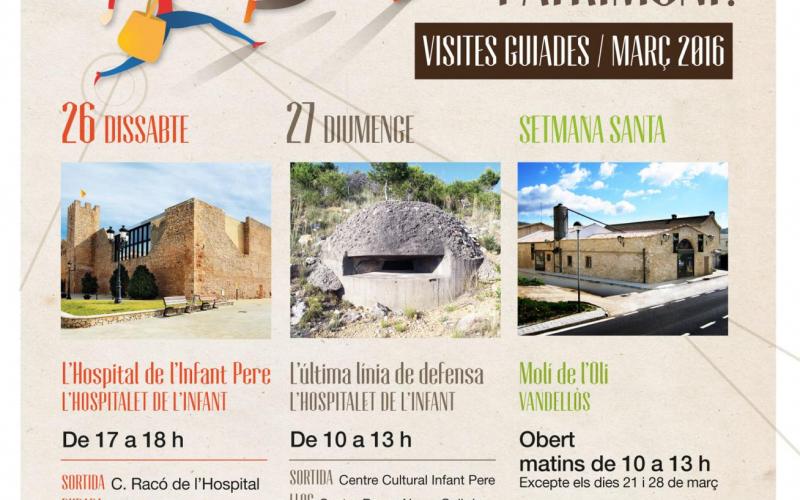 Descobreix el nostre patrimoni visites guiades