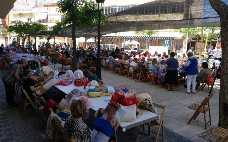 La 25a Trobada de Puntaires de l’Hospitalet de l’Infant