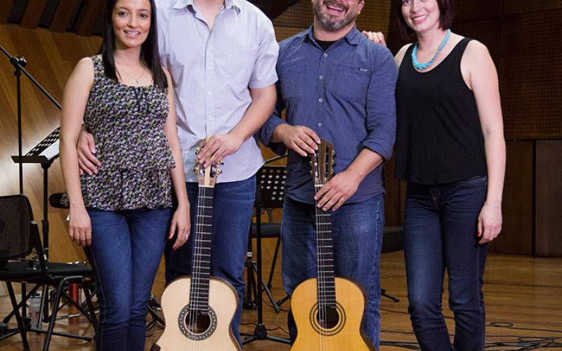 quartet A Cuatro Voces festival internacional de guitarra 