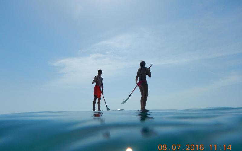 cursos, stand up paddle surf, batig de mar, Hospitalet de l'Infant 