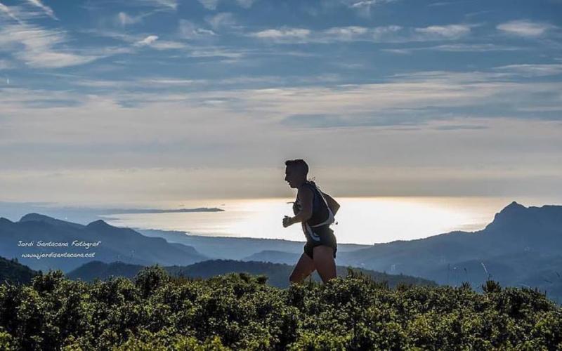 Vandekames cursa de muntanya  mountain race carrera de montaña mar sea hospitalet de l'infant tarragona Jordi Santacana