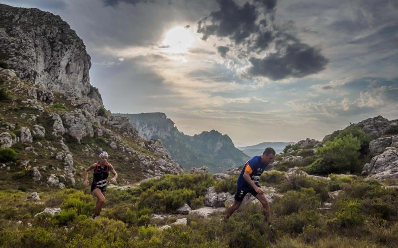 Vandekames cursa de muntanya  mountain race carrera de montaña mar sea hospitalet de l'infant tarragona cursa de muntanya UT Llastres