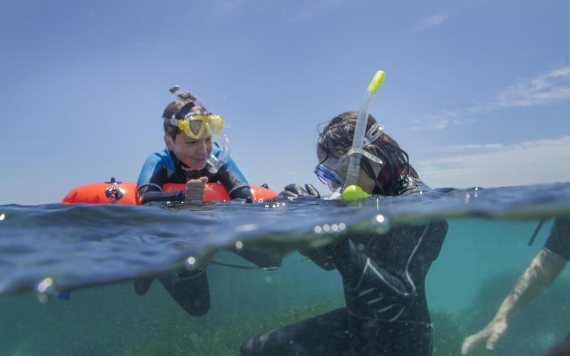 Snorkel Experience In family or friends activity nautical