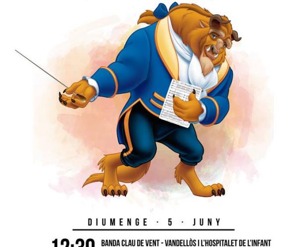 Concert de Banda Disney·Pixar Banda Clau de Vent i la Banda Juvenil Unió Musical de Tarragona