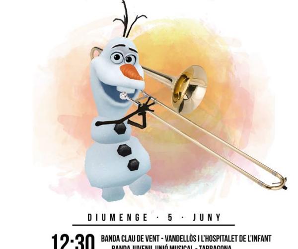 Concert de Banda Disney·Pixar Banda Clau de Vent i la Banda Juvenil Unió Musical de Tarragona