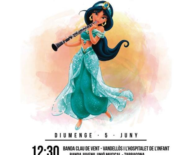 Concert de Banda Disney·Pixar Banda Clau de Vent i la Banda Juvenil Unió Musical de Tarragona