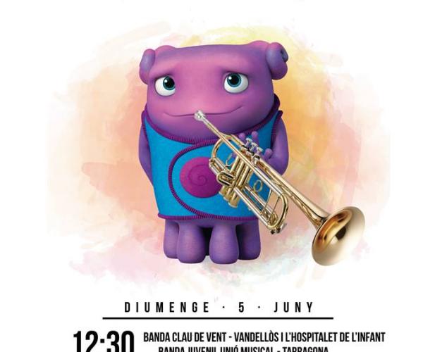 Concert de Banda Disney·Pixar Banda Clau de Vent i la Banda Juvenil Unió Musical de Tarragona