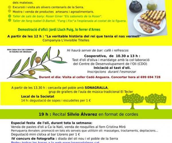 Festa de l'Oli nou de la Serra d'Almos
