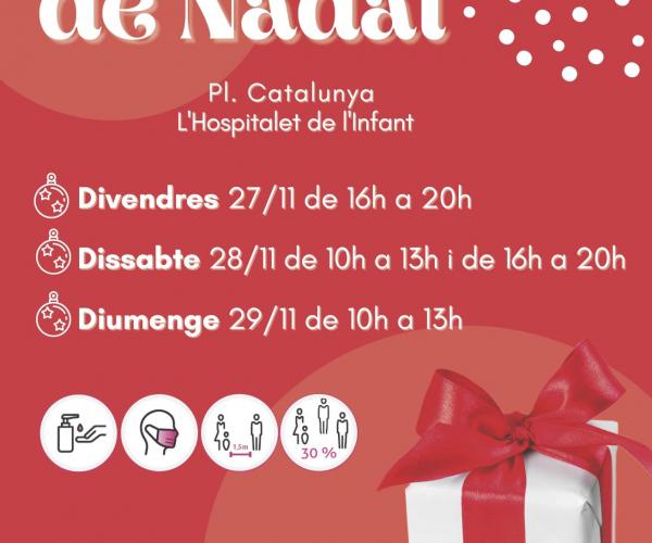 Mercat de Nadal de l’Hospitalet de l’Infant 2020 vandellòs turisme de la vall de llors