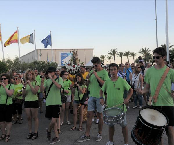 Festivitat de la Verge del Carme a l'Hospitalet de l'Infant