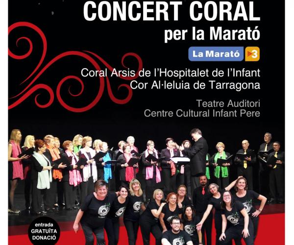 Concert coral Arsis per la Marató Cor Al·leluia de Tarragona