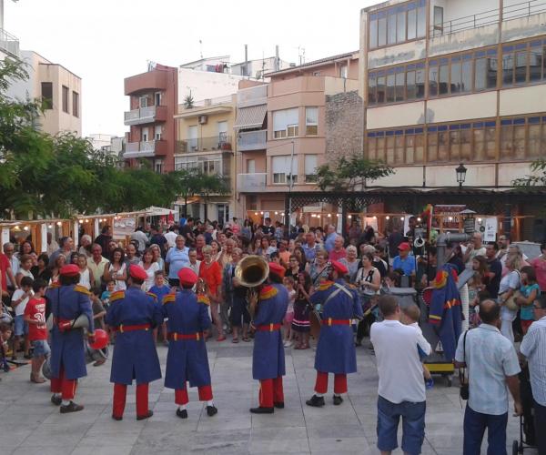 Actuació musical a la Fira de producte local Fruits de la Terra