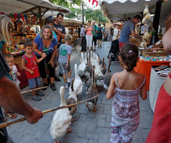 XXII Mercat Medieval de l'Hospitalet de l'Infant 2017 hospital gòtic, amb parades d'artesania, cercaviles i rondes musicals, espectacles itinerants i una exhibició i espectacle de falconeria, així com demostracions d’oficis de cisteller, terrissaire, matalasser, bufador de vidre i sabater. Per la canalla hi haurà un espai de jocs infantils, el corral d’animals