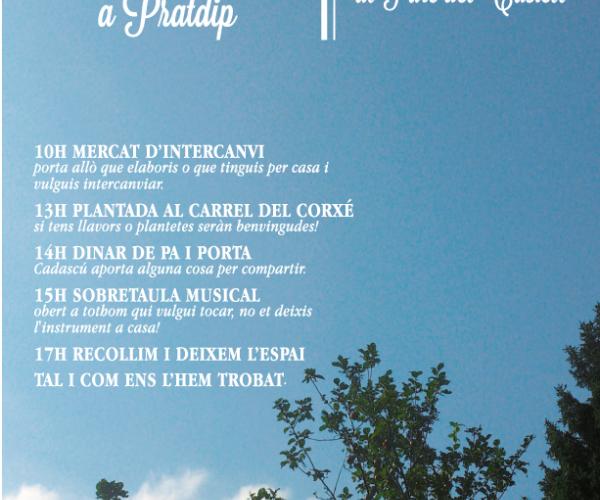 Mercat d'Intercanvi a Pratdip 2015