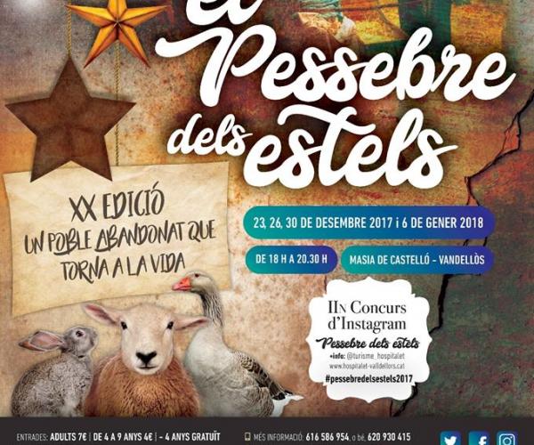 El Pessebre dels Estels 2017 Masia Castelló Vandellòs