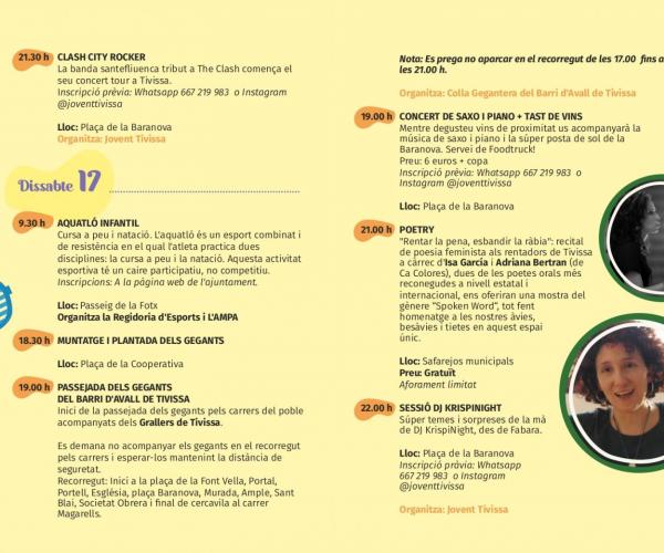 Festa Major de Sant Jaume Tivissa 2021