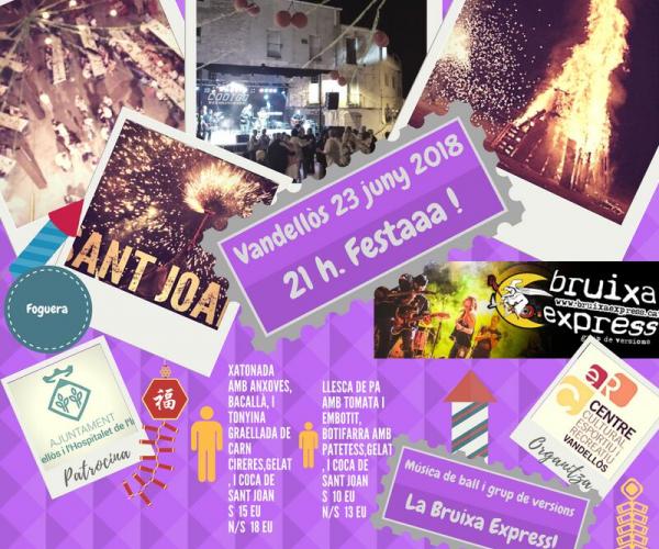 Sant Joan 2018 a Vandellòs i l'Hospitalet de l'Infant Masia Castelló Masboquera