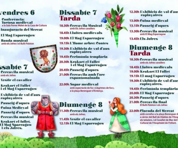 XXIV Mercat Medieval de l'Hospitalet de l'Infant artesania feria