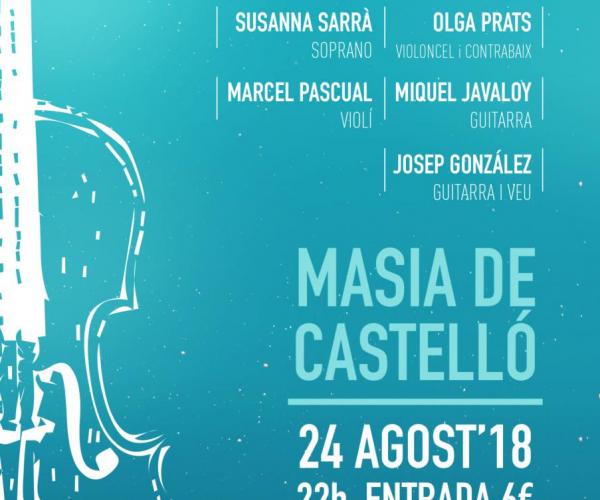 Nit de trobadors de lluna musica masia castelló soprano