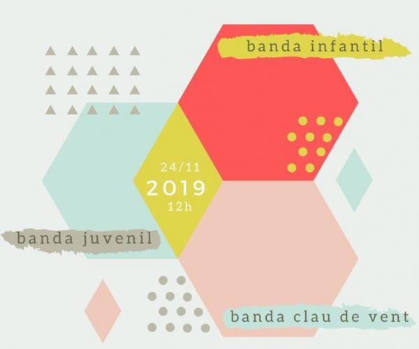 Concert de Santa Cecília Banda Clau de Vent Hospitalet de l'Infant