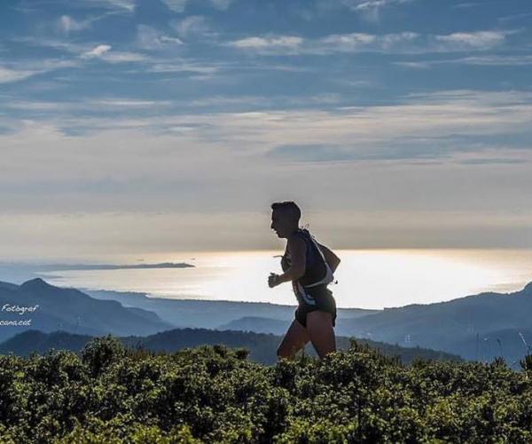 Vandekames cursa de muntanya  mountain race carrera de montaña mar sea hospitalet de l'infant tarragona Jordi Santacana