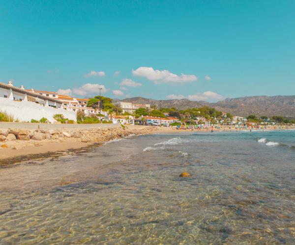 Platja del Torn Platja de la Punta del riu Llastres Platja de l'Arenal Platja de l'Almadrava Bandera blava 