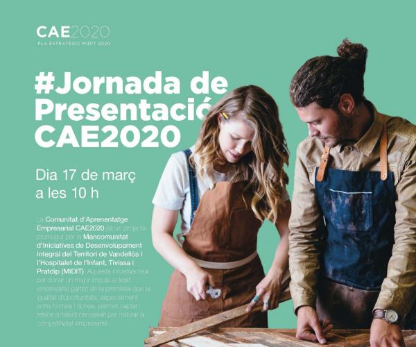 Presentació CAE 2020 un nou programa per impulsar el teixit empresarial   de Vandellòs i l’Hospitalet de l’Infant, Tivissa i Pratdip