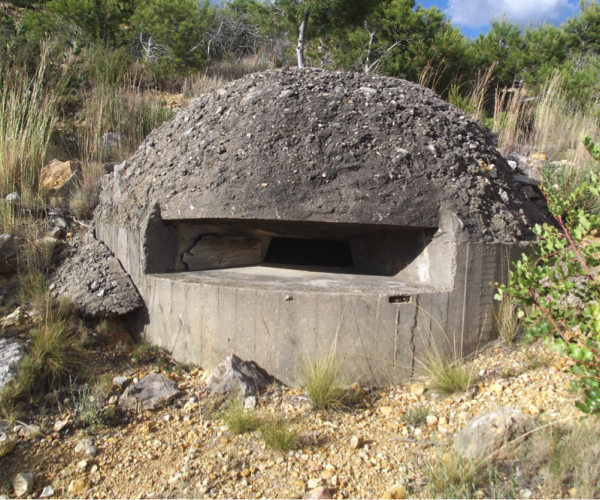 La Almadrava, primera línea de combate  Excursión en BTT para descubrir historias y rincones de la Guerra Civil y comida