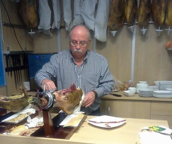 Cervecería Cal Rullo jamon Dehesa de Extremadura