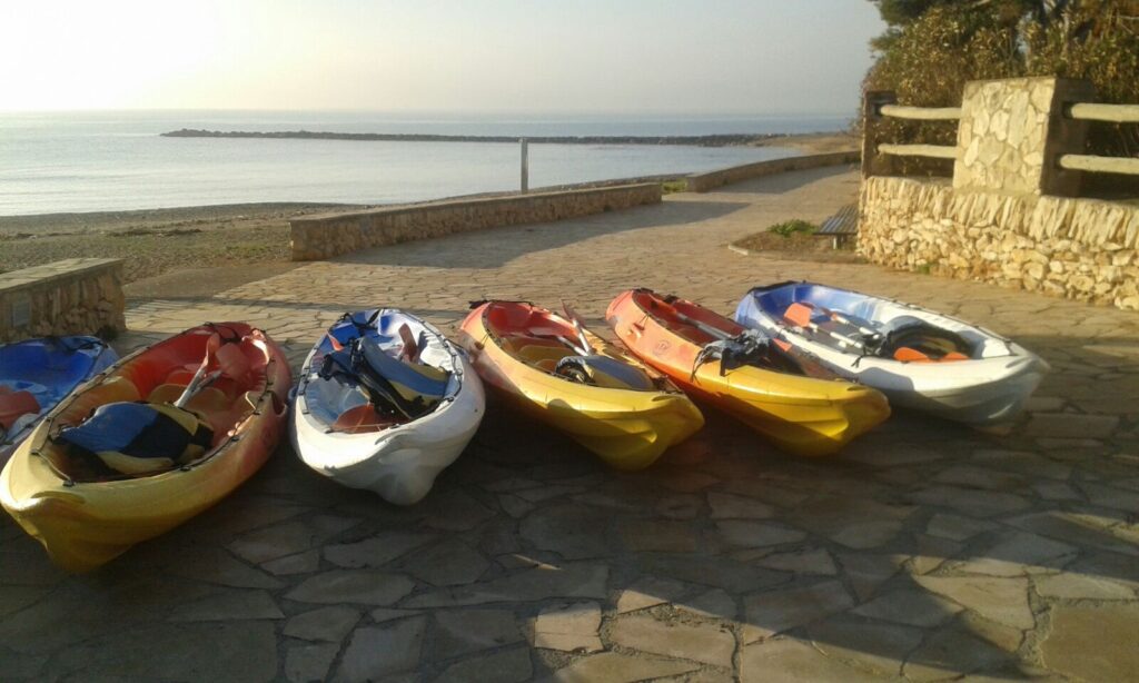 Salida en kayac por la Costa Daurada