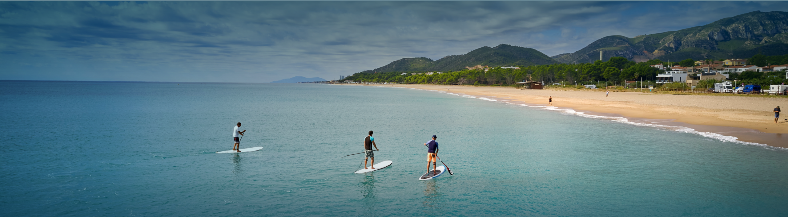 Paddle surf